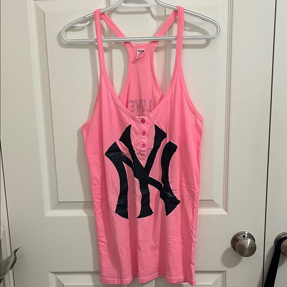 PINK Yankees tank top